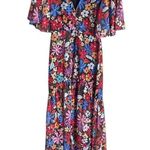 HOUSE OF HARLOW 1960 x Revolve Louise Dress in Floral Multi Size XXS Photo 0