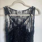Unif  Jane Birkin Black Macrame Dress Photo 2