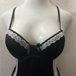 Rampage  Intimates Sexy Elegant Maid Cosplay Black & White Lace Lingerie L Photo 5