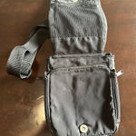 Y2K 90s Streetwear Black Crossbody Chest Belt Bag Photo 0