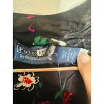 Ralph Lauren POLO  Black Floral 100% Silk Nime Midi Dress Size 8 Photo 10