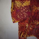 Maggie Barnes 2X Kona Lava Top Plus Orange Photo 1