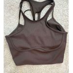 Alo Yoga  Airlift Enchanted Rib Tank In Espresso Size S Photo 3