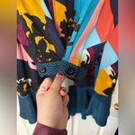 Anthropologie  Maeve Women's Gillian Abstract Colorblock Shirt Dress Size M Photo 6