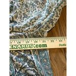 Soft Surroundings  Top Women Size‎ Medium Pullover Tunic Henley Floral Roll Tab Photo 8