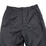 Pendleton  100% Wool Pants Womens Size 10 Charcoal Gray/Black Lined Career Office Photo 3