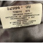 Jessica McClintock Satin Halter Dress Bubble Hem Silver Gray Rhinestone Size 12 Photo 12