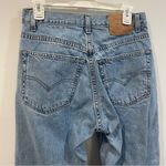 Levi's Vintage Levi’s Relaxed Fit Light Blue Jeans 36x30 | Straight Leg 90s Denim Photo 5