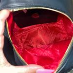 Love moschino Black Faux Shearling Trimmed Faux Leather Backpack Photo 7