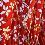 Women’s Red Floral Maxi Dress – Boho Chic & Summer Photo 5