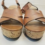 Tahari {9.5M}  Stevie Cork Wedge Sandals Photo 4