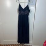 Badgley Mischka Badgley Mischka Navy Ballerina Formal Gown size 16 formal gala black tie Photo 7