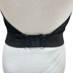 Victoria's Secret VTG Black Bustier Corset Top Size 36B Lace Trim Strapless Boned Photo 2