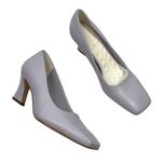 Franco Sarto Womens A-Dina Lilac Purple Leather Heels Size 7.5M Photo 0