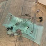 Elegant Black and Pink Beaded Necklace Photo 1