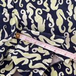 Crown & Ivy  Seahorse Scalloped‎ Womens Shorts navy and lime green pockets Size 4 Photo 7