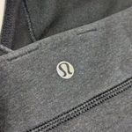 Lululemon Practice Halter Onesie One Piece Jumpsuit Dark Gray Cross Neck Womens Photo 5