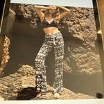 Cali 1850  linen rayon lounge pants elastic tie waist Photo 2