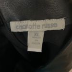 Charlotte Russe Black Faux Leather Skirt Photo 3