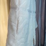 Nike Women's White Faux Fur Coat Photo 5