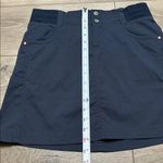 Title Nine  17” Clamber Stretch Hiking Casual Travel Skirt Skort Navy Blue Size 6 Photo 13