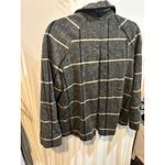 Zara Basic Gray Plaid Wool Blend Pea Coat Jacket Women's Outerwear Photo 7