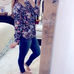 Daniel Rainn DANIEL Raiin floral button down top size small Photo 1