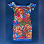 Flying Tomato Tropical Floral Off-Shoulder Mini Dress Photo 8