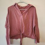 Vanilla Star Jeans Pink long sleeve vanilla star top size small Photo 0