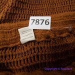 Free People New!  x‎ Flook Rust Brown Crochet Brooke Maxi Skirt, size XS Photo 15