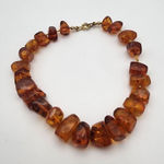 Vintage Baltic Amber Bracelet Orange Photo 0