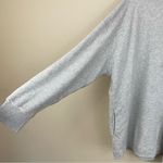 Aerie NWT  Gray Oversized Slouchy Hoodie Cabincore Pullover Sweatshirt Size L Photo 3