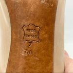 Vintage Bruno Magli kitten Heels TAUPE TAN dress shoes cut outs leather shoes Size 7 Photo 8