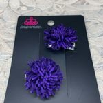 Paparazzi Pretty in Posey Purple Hair Clips Photo 2