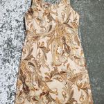 Tommy Bahama  Gold Paisley Print Dress Photo 0