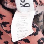 Y2K Rouss Womens Slip Dress Size S Brown Leopard Satin Midi Cowl Neck 90s Indie Photo 8