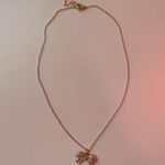 Handmade  gold bow necklace  Photo 1