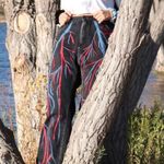 Romwe Nervous System Baggy Jeans Photo 3