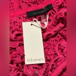 Lulumari NWT Pink Floral Boho Swim Cover Up size small Photo 8