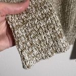 Free People Tan Electric City Cotton Linen Pullover Sweater Size S Photo 3