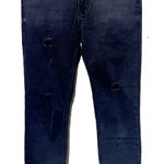 Just USA  Black Denim Jeans Women's 29 Skinny Distressed raw hem Photo 0