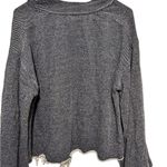 Vince Camuto Two by blue distressed long sleeve shirt size medium Photo 5