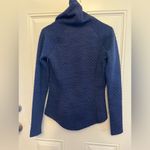 Marmot  Annie Cowl Neck Quilted Pullover Navy Size XS Photo 2