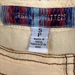 Urban Outfitters Greta Overall Romper in Light Yellow Size Small Photo 5