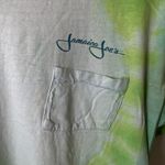 Vintage 90s Jamaica Joe's T Shirt Womens Green White Medium M USA Single Stitch Photo 11