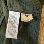 Madewell Lightspun Evert Top Midnight Green Size M Photo 11