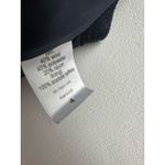 Susana Monaco Navy Wool Blend A Line Lattice Hem Dress by , Sz 4 (b48) Photo 3