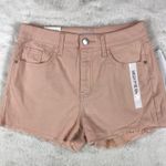 Tinseltown Light Pink Cut-off Denim Jean Shorts NWT 11/30 Photo 2