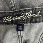 Universal Threads Universal Thread High Rise Shortie Faded Black Button Fly Jean Denim Shorts Photo 4