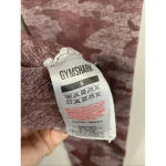 Gymshark Camo Adapt Seamless High Rise Leggings Gym Workout Sz S Burgundy Yoga Photo 2